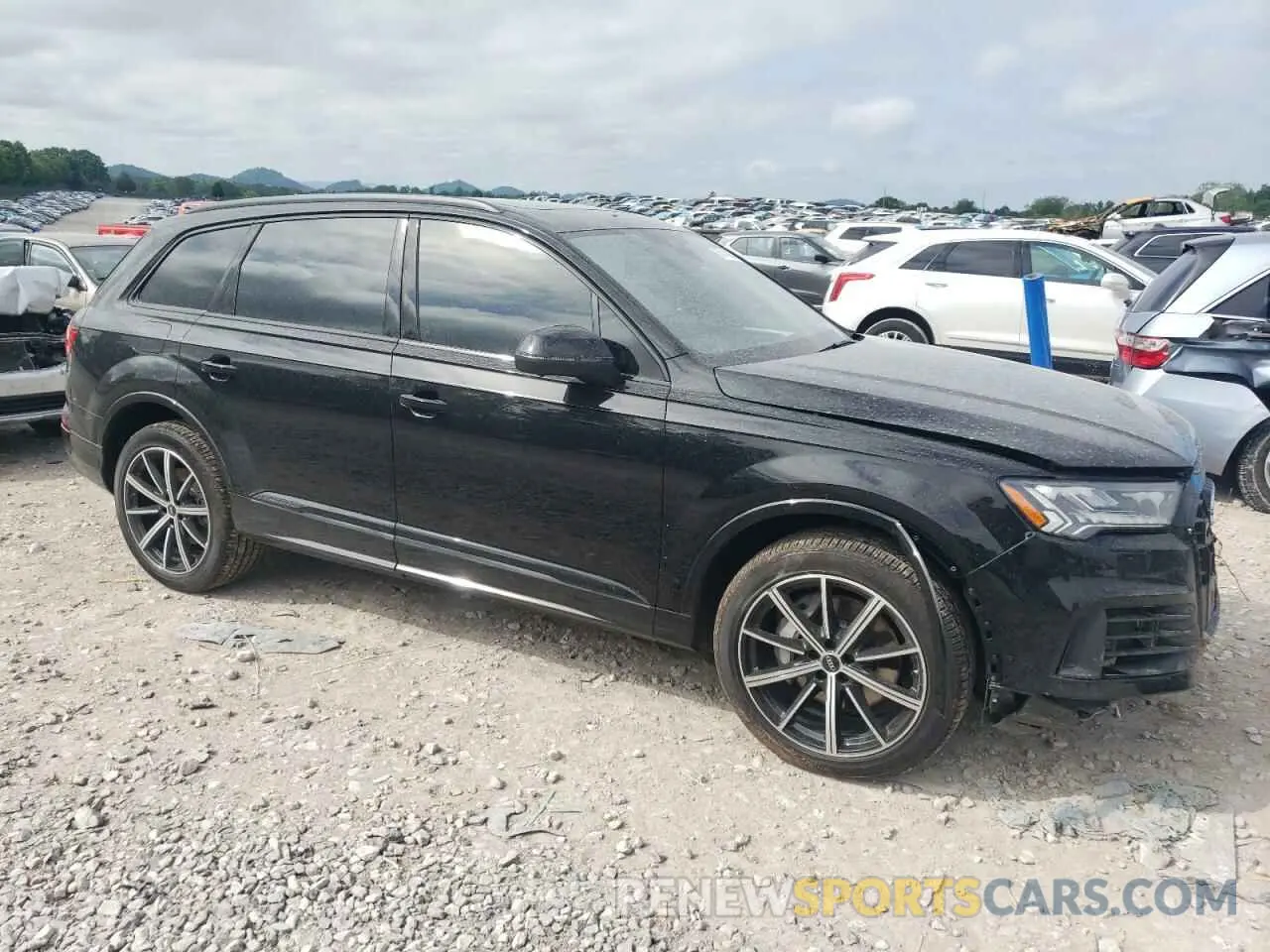 4 fotografías del automóvil dañado WA1LXBF74RD002763 AUDI Q7 2024