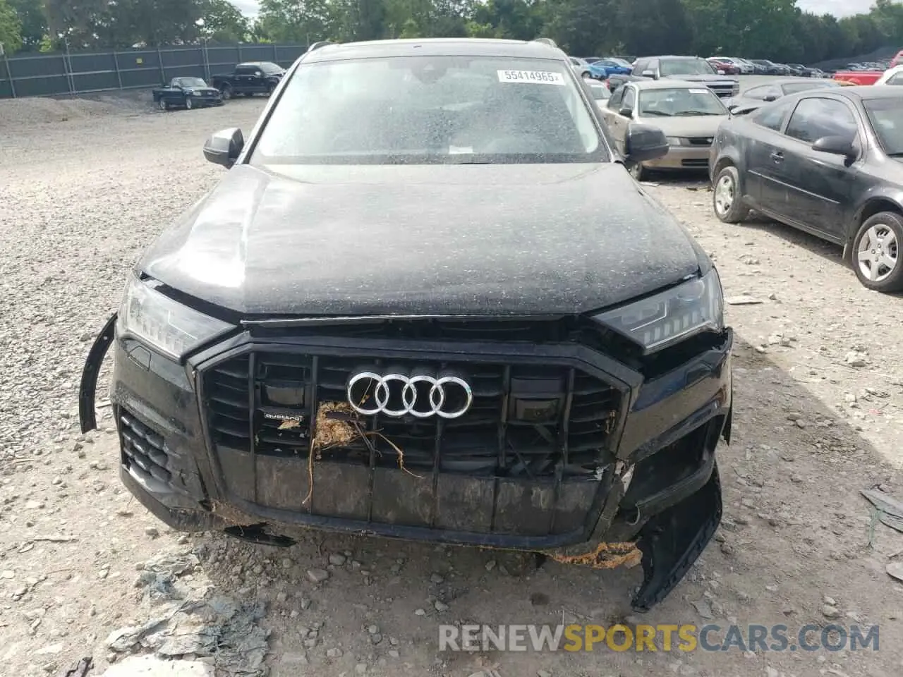 5 fotografías del automóvil dañado WA1LXBF74RD002763 AUDI Q7 2024
