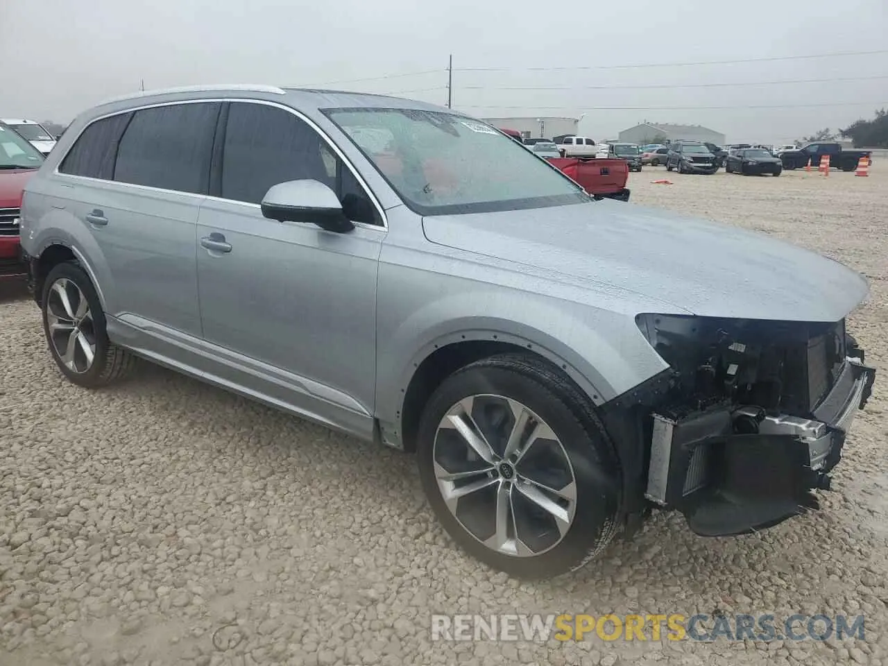 4 fotografías del automóvil dañado WA1LXBF75RD002660 AUDI Q7 2024