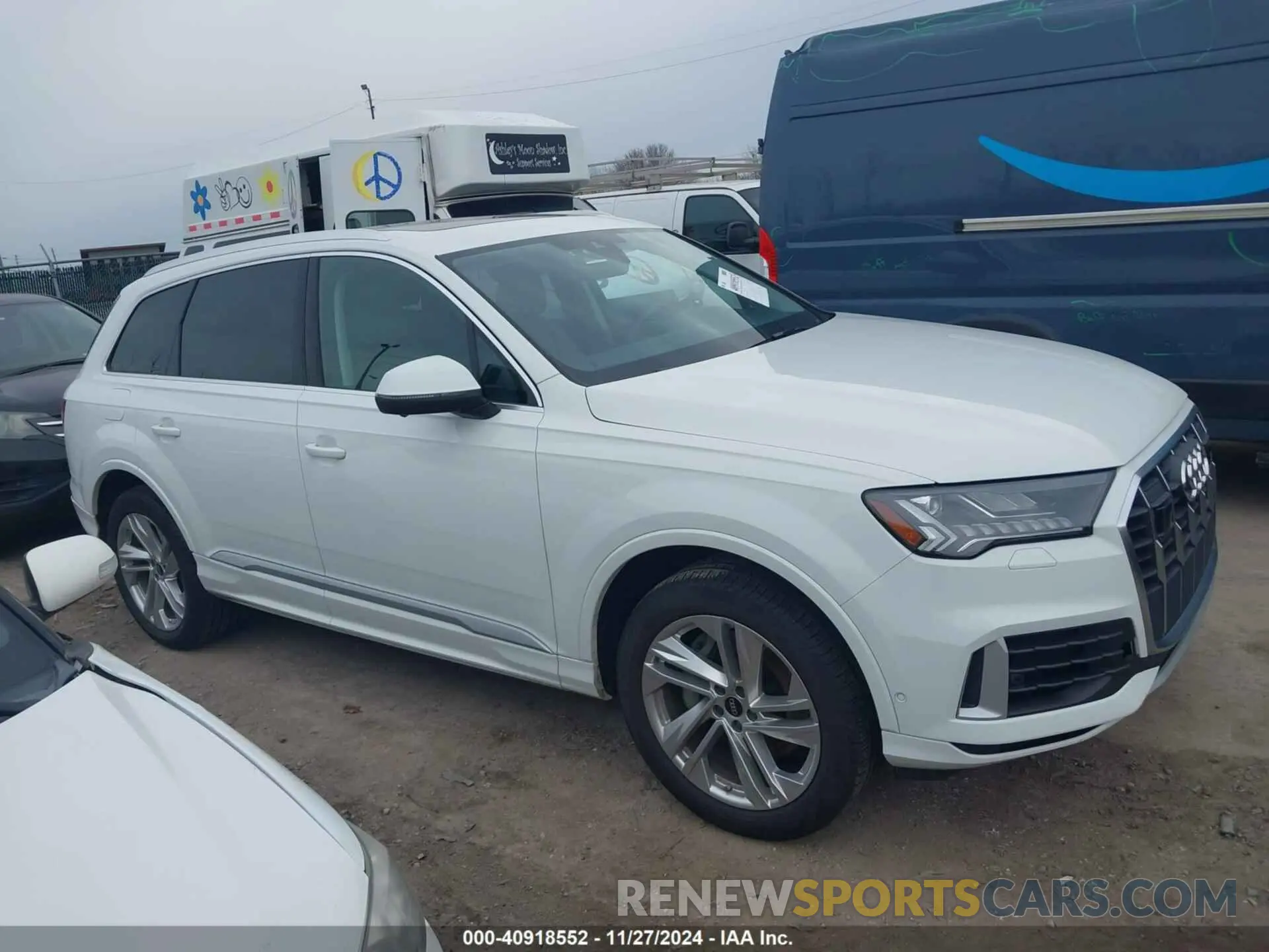 13 fotografías del automóvil dañado WA1LXBF7XRD006770 AUDI Q7 2024