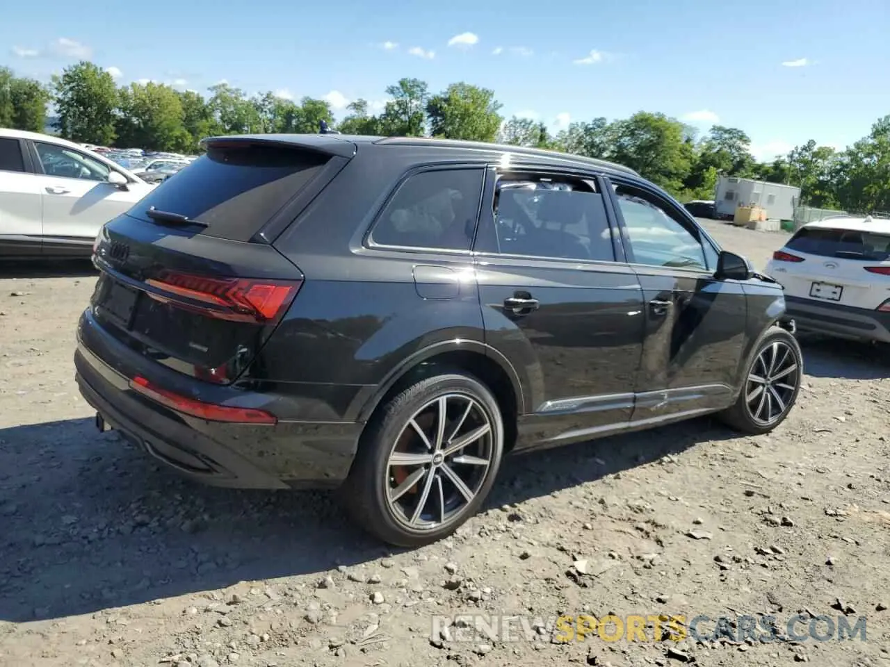 3 fotografías del automóvil dañado WA1VXBF76RD000277 AUDI Q7 2024