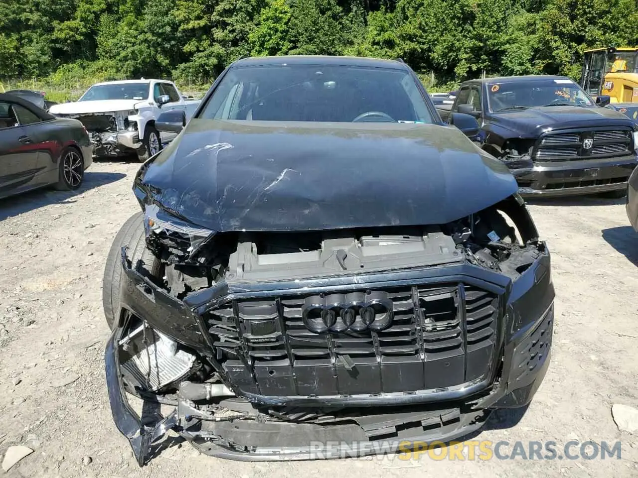 5 fotografías del automóvil dañado WA1VXBF76RD000277 AUDI Q7 2024