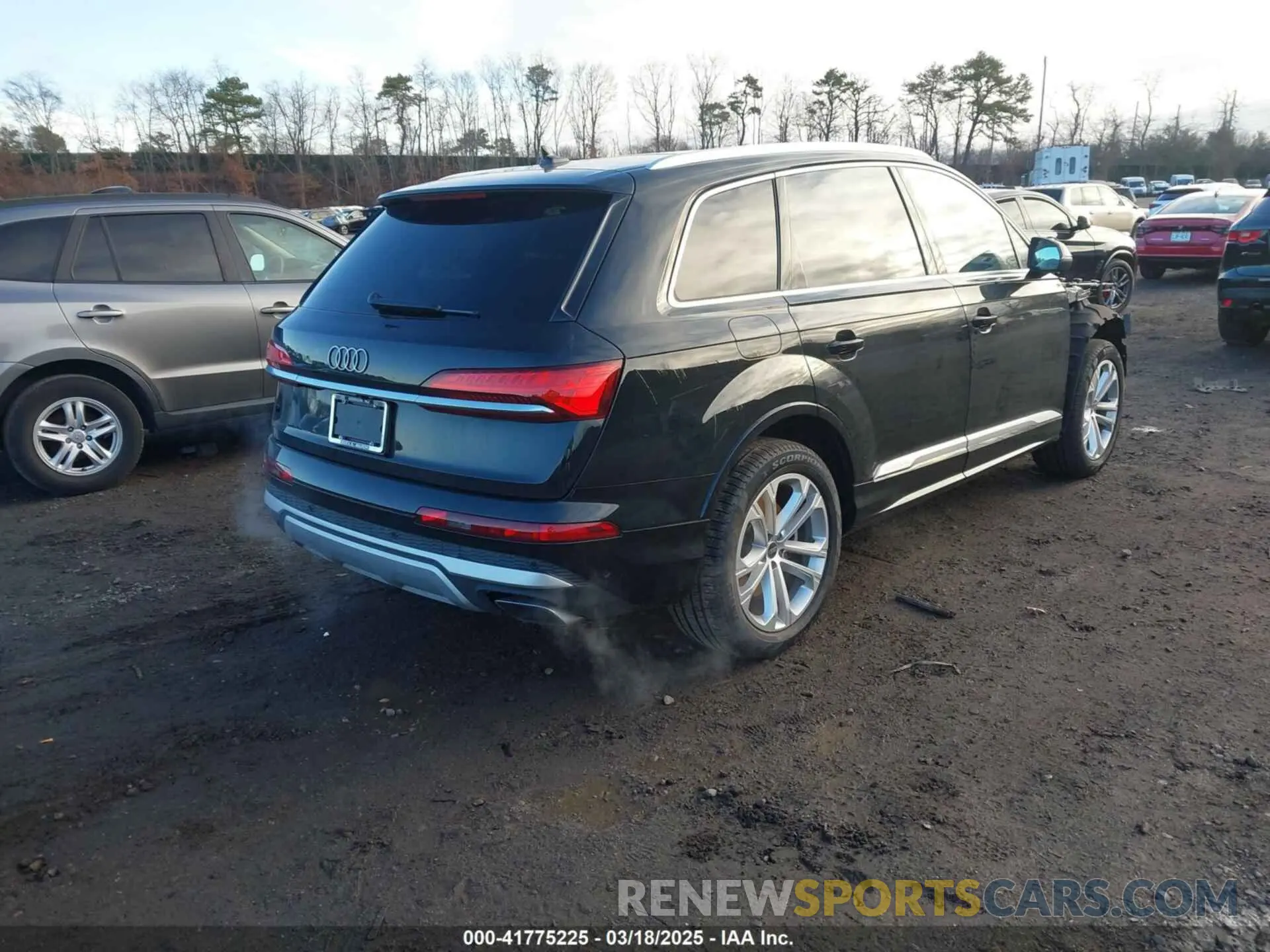 4 fotografías del automóvil dañado WA1ACBF7XSD020452 AUDI Q7 2025