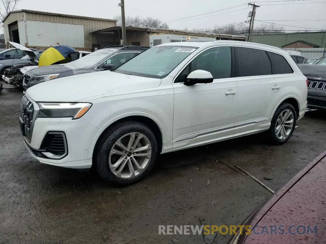 1 fotografías del automóvil dañado WA1LCBF79SD011959 AUDI Q7 2025