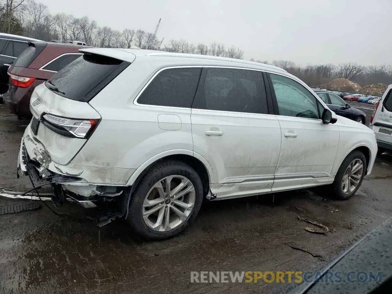 3 fotografías del automóvil dañado WA1LCBF79SD011959 AUDI Q7 2025