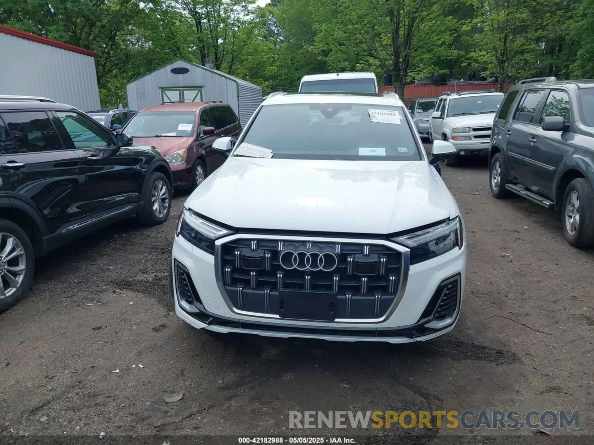 11 fotografías del automóvil dañado WA1LVBF70SD014257 AUDI Q7 2025