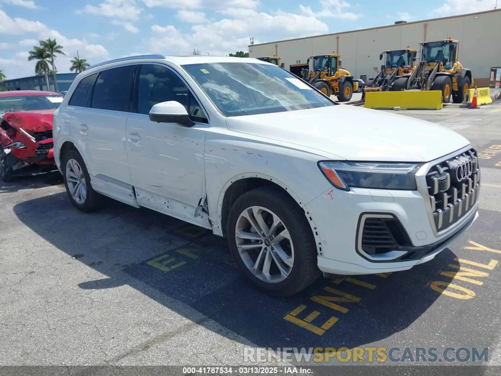 1 fotografías del automóvil dañado WA1LVBF70SD014968 AUDI Q7 2025