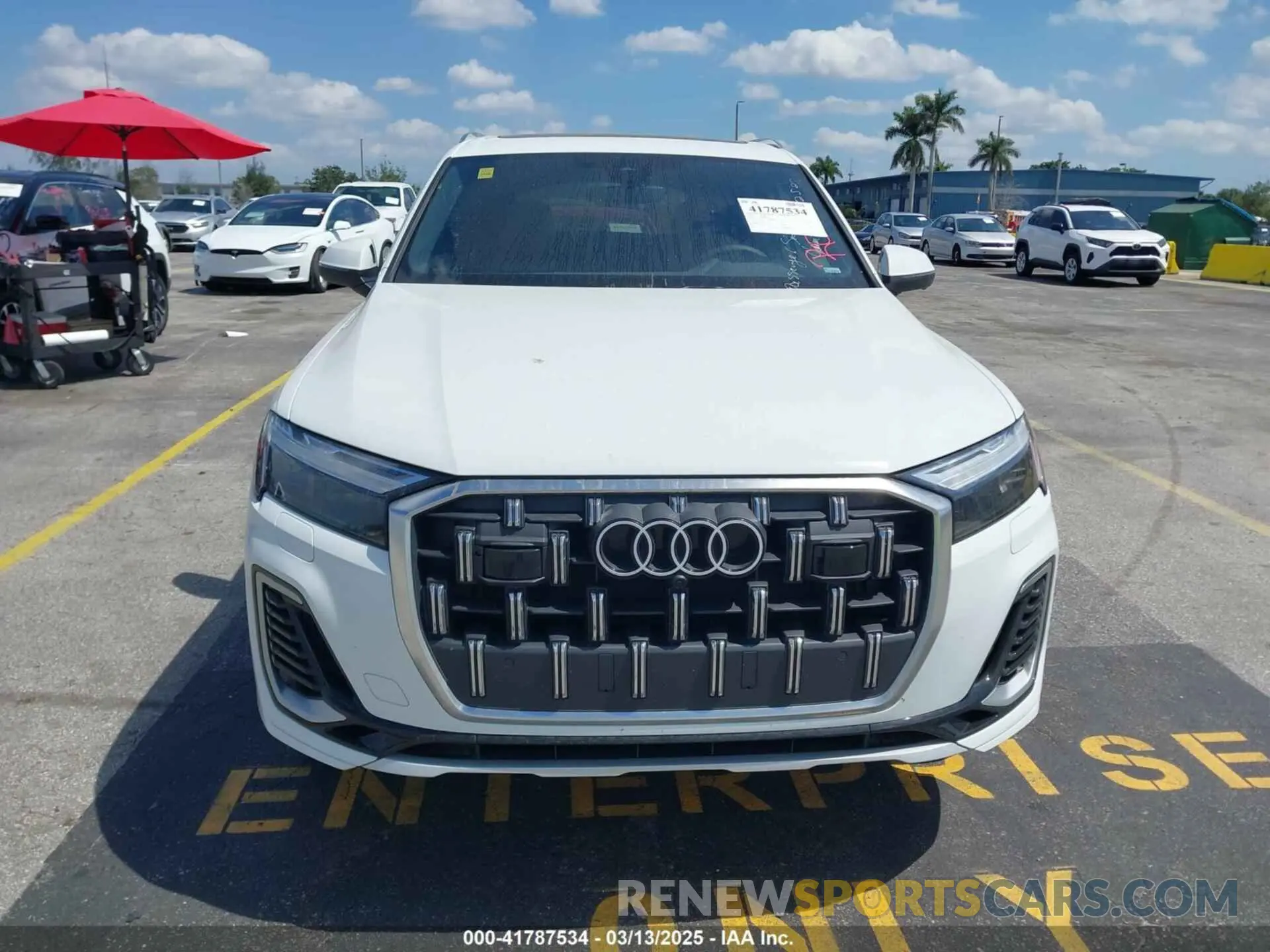 12 fotografías del automóvil dañado WA1LVBF70SD014968 AUDI Q7 2025