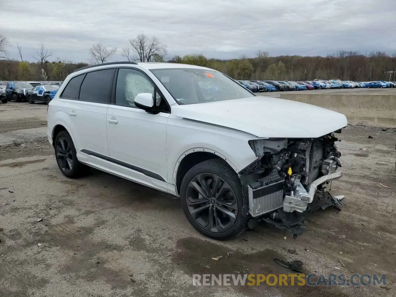 4 fotografías del automóvil dañado WA1LVBF74SD009577 AUDI Q7 2025