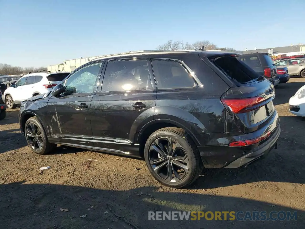 2 fotografías del automóvil dañado WA1LVBF75SD004209 AUDI Q7 2025