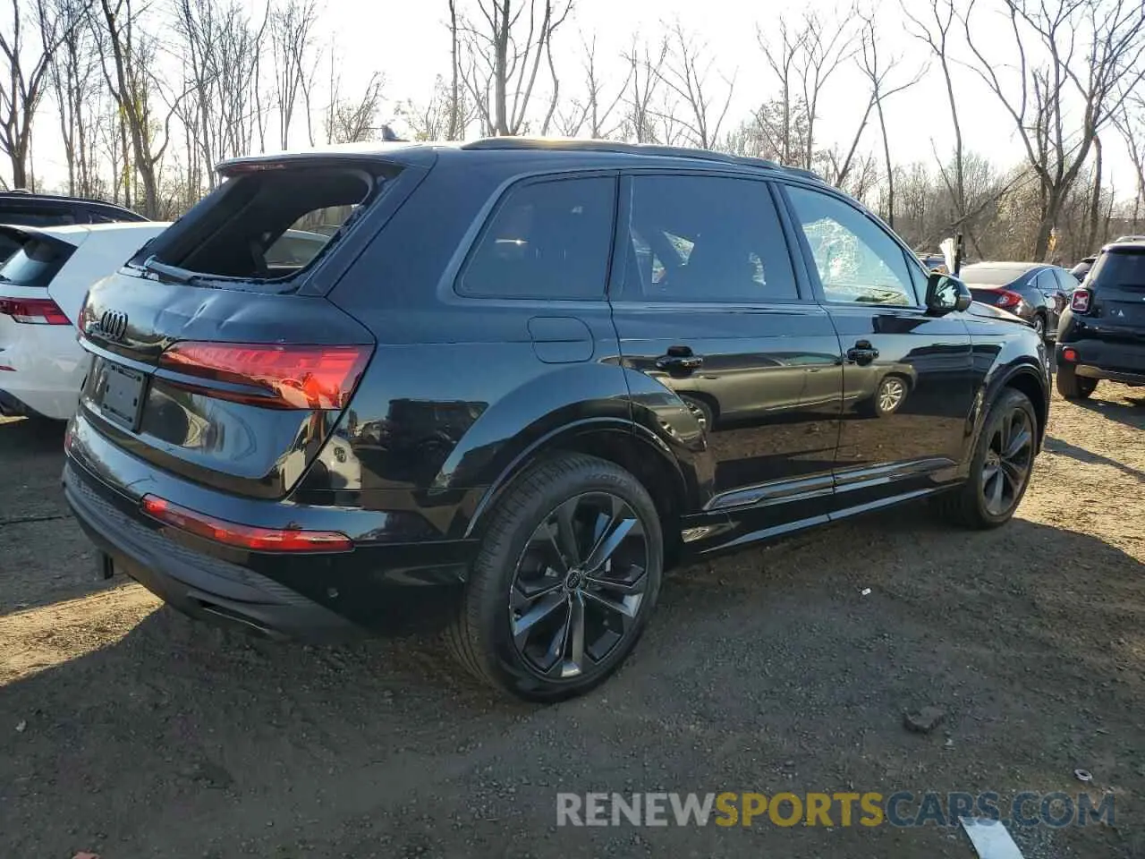 3 fotografías del automóvil dañado WA1LVBF75SD004209 AUDI Q7 2025