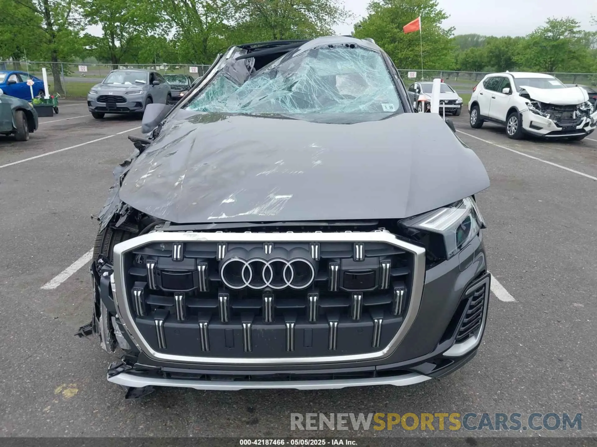11 fotografías del automóvil dañado WA1LVBF7XSD017201 AUDI Q7 2025