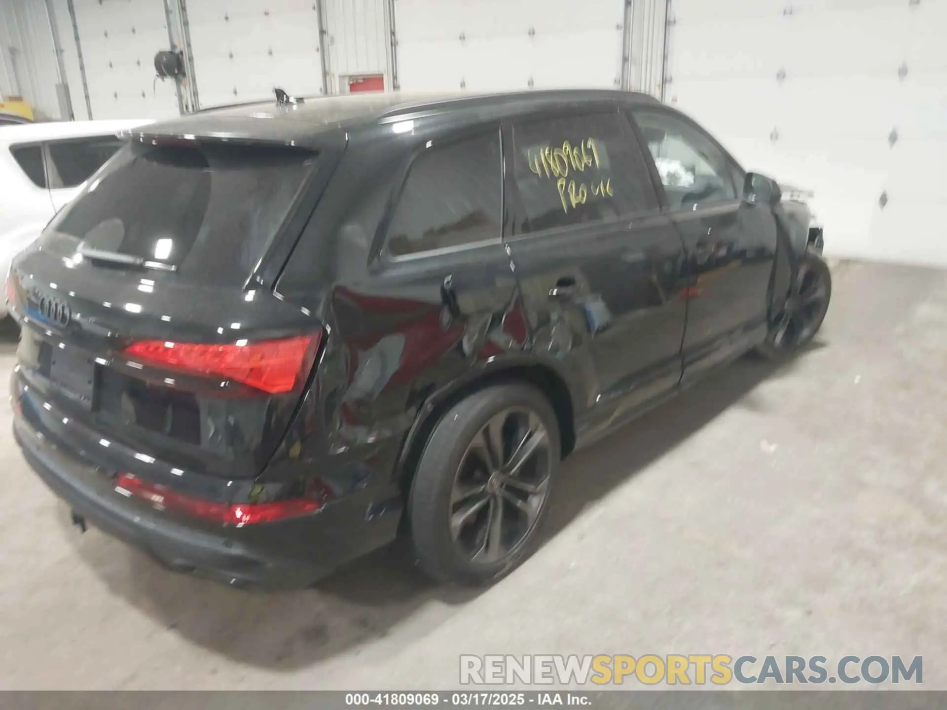 4 fotografías del automóvil dañado WA1VVBF74SD010351 AUDI Q7 2025