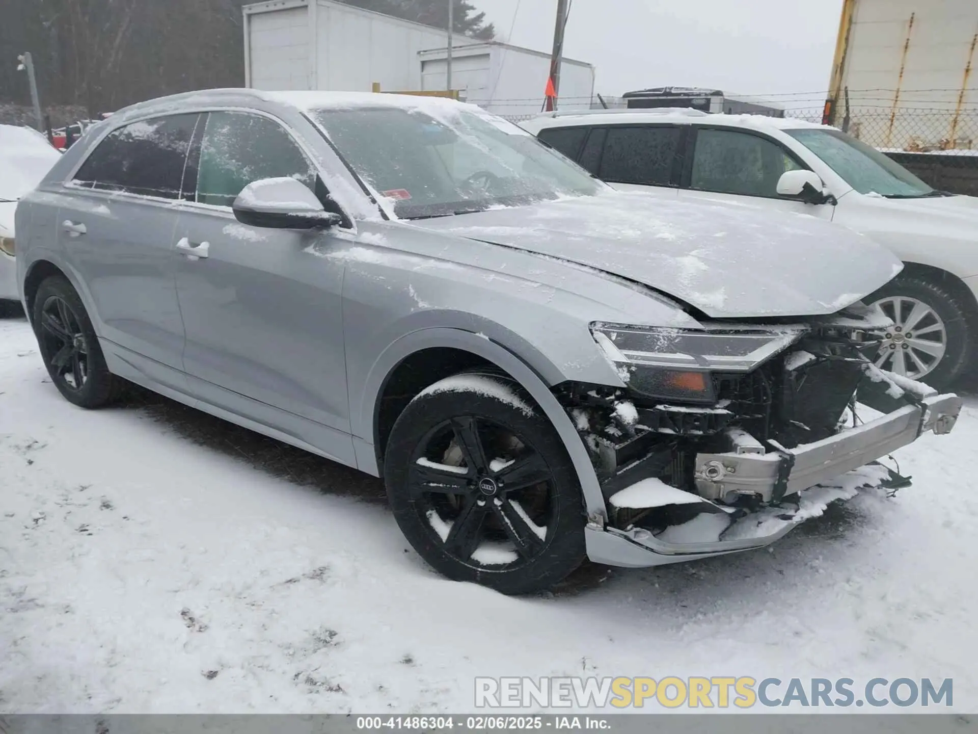 1 fotografías del automóvil dañado WA1AVAF10KD011727 AUDI Q8 2019