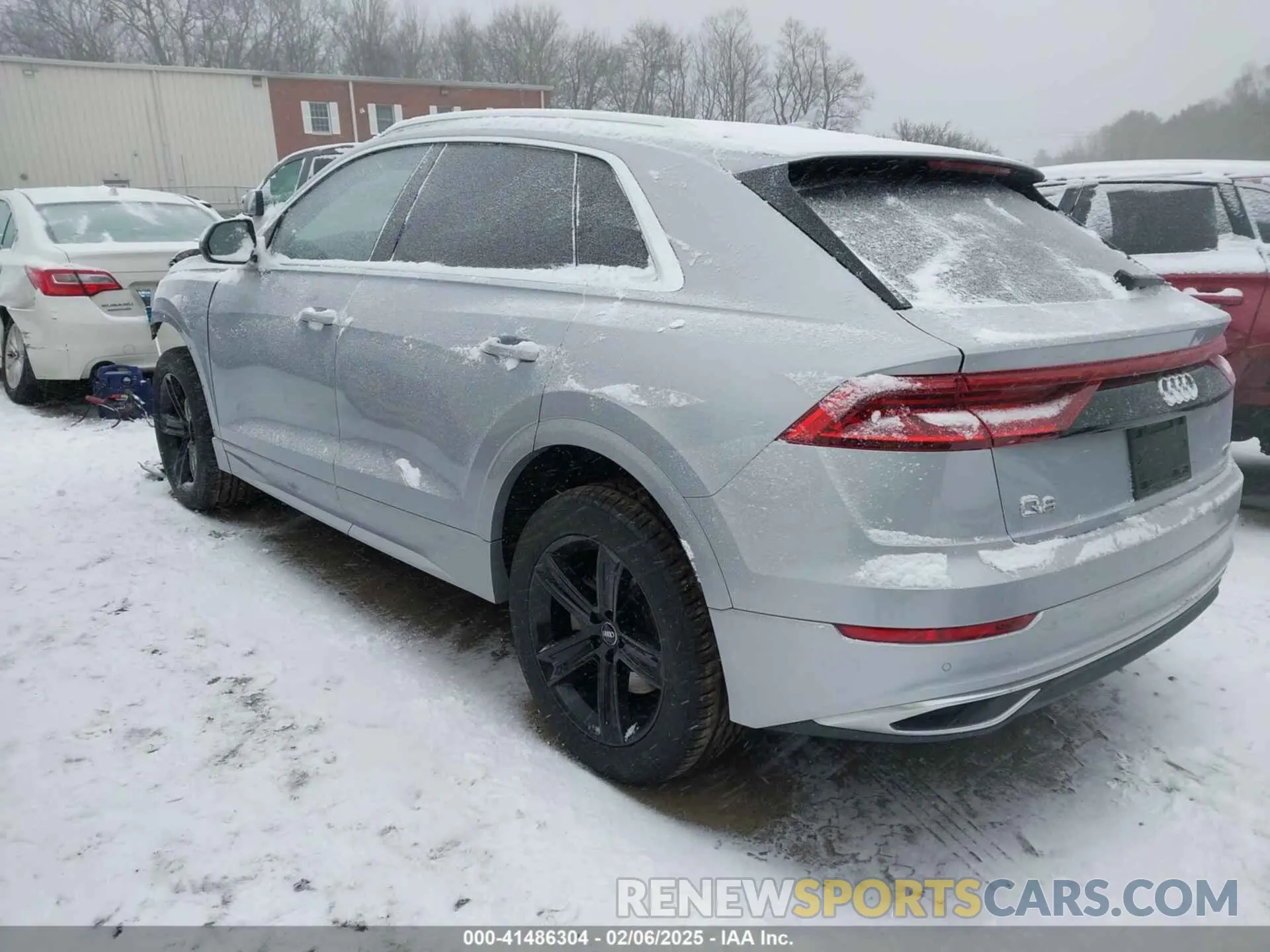 3 fotografías del automóvil dañado WA1AVAF10KD011727 AUDI Q8 2019