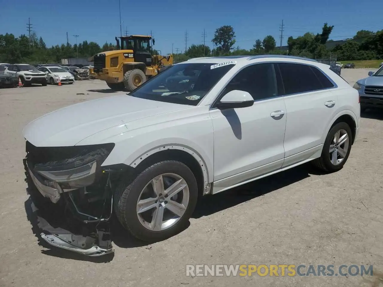 1 fotografías del automóvil dañado WA1AVAF11KD010330 AUDI Q8 2019