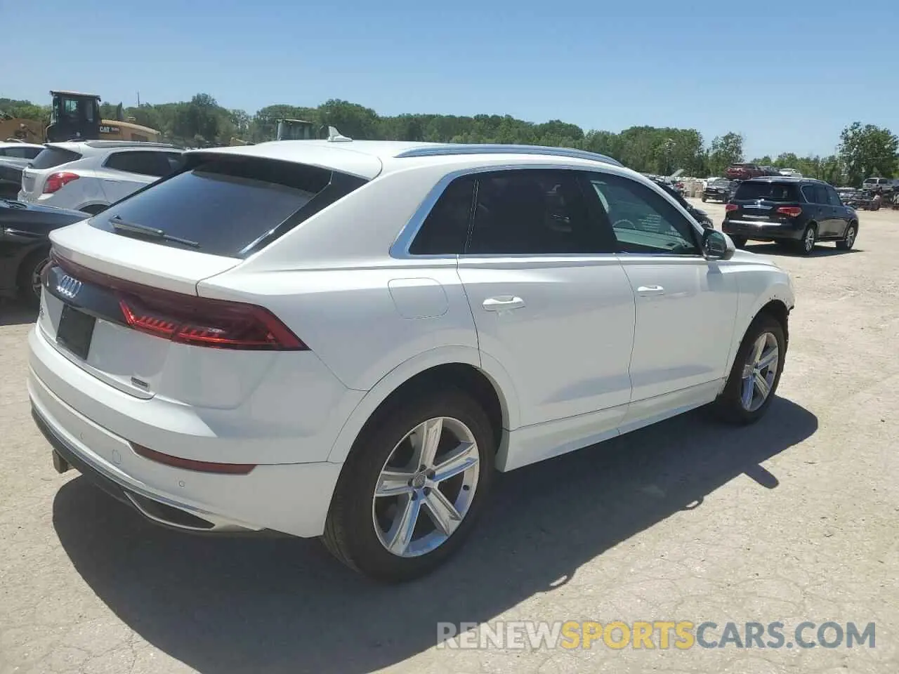 3 fotografías del automóvil dañado WA1AVAF11KD010330 AUDI Q8 2019
