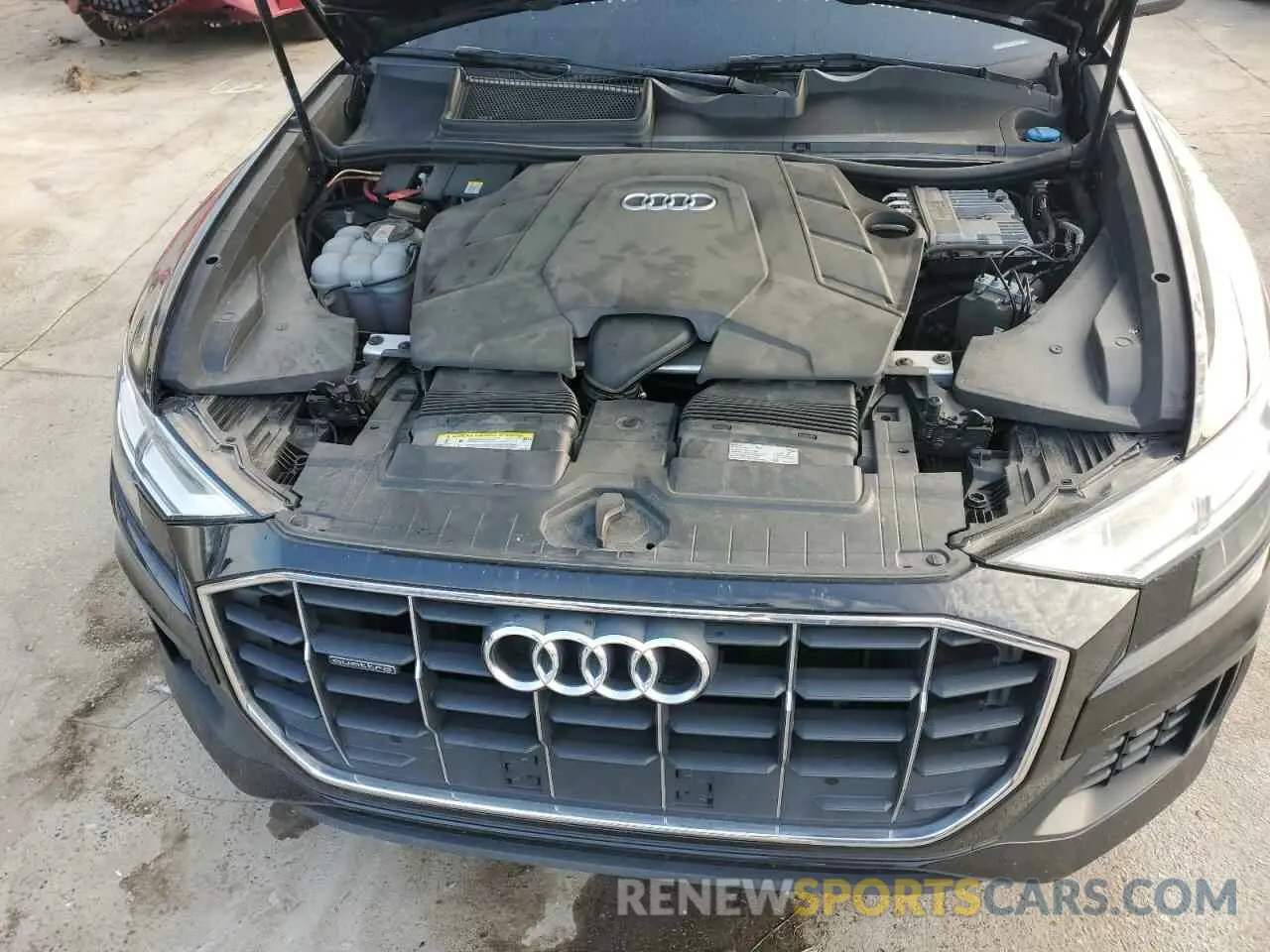 12 fotografías del automóvil dañado WA1AVAF11KD018119 AUDI Q8 2019