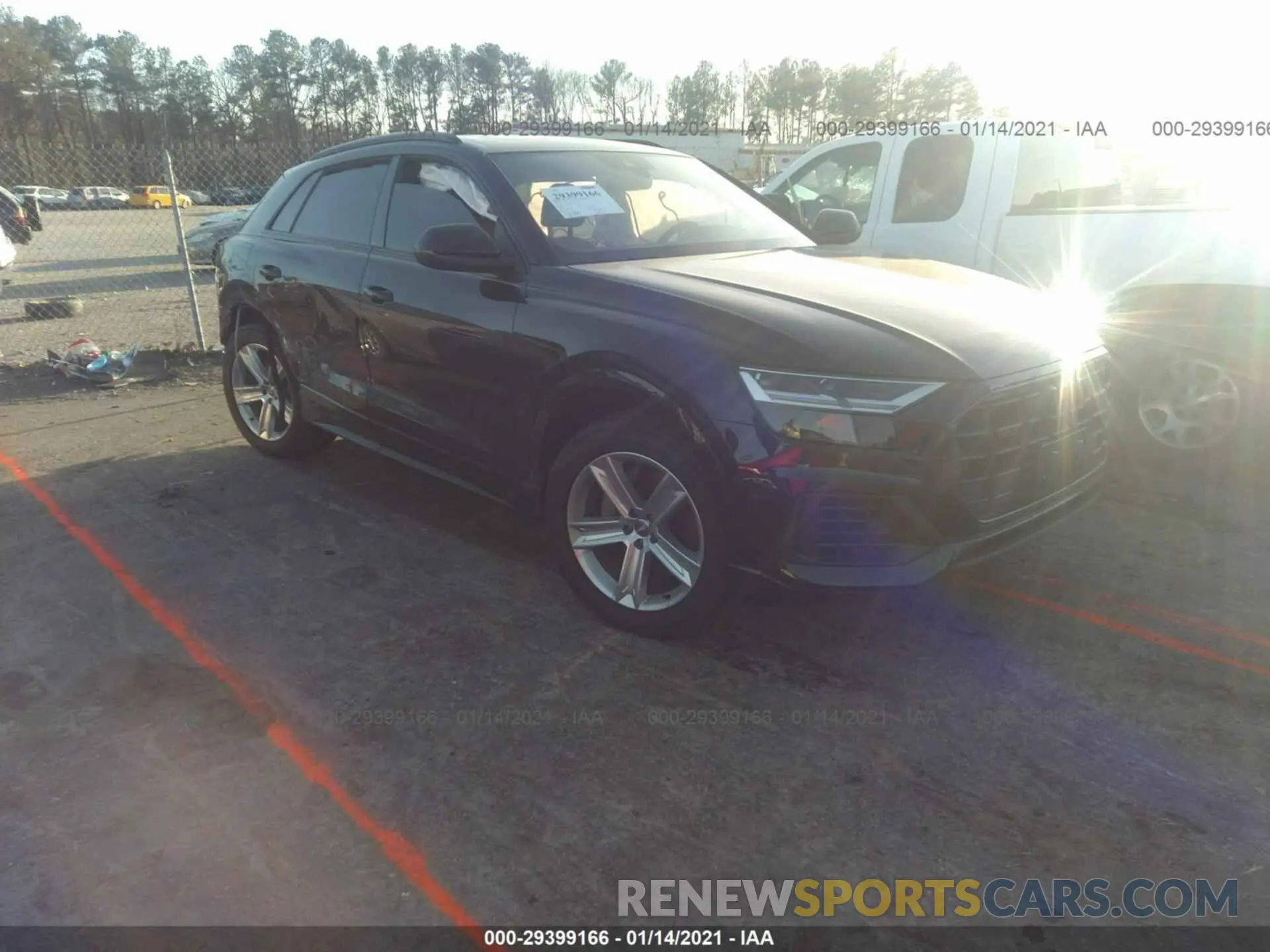 1 fotografías del automóvil dañado WA1AVAF15KD167035 AUDI Q8 2019