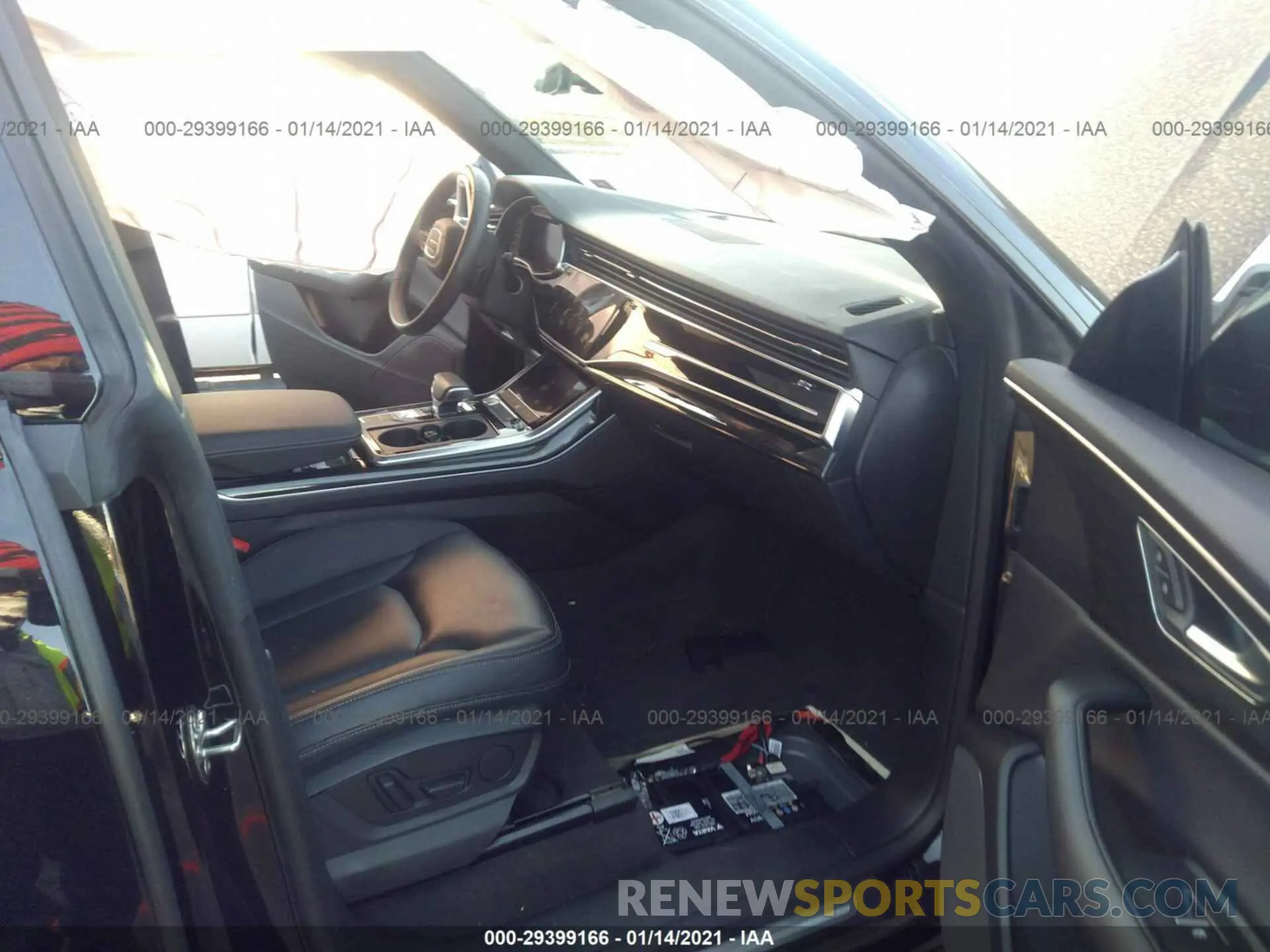 5 fotografías del automóvil dañado WA1AVAF15KD167035 AUDI Q8 2019