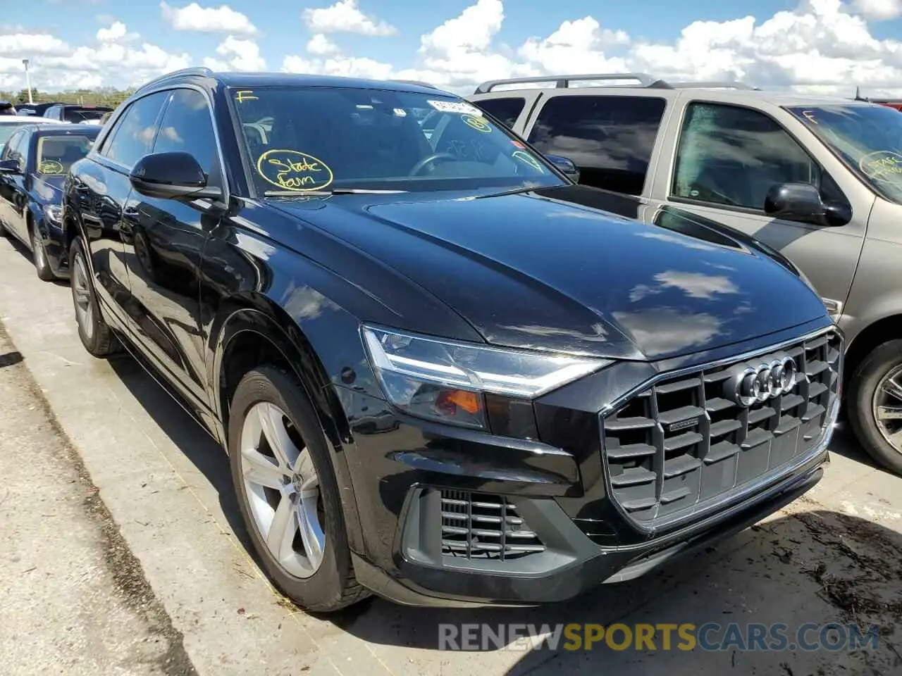1 fotografías del automóvil dañado WA1AVAF17KD013278 AUDI Q8 2019