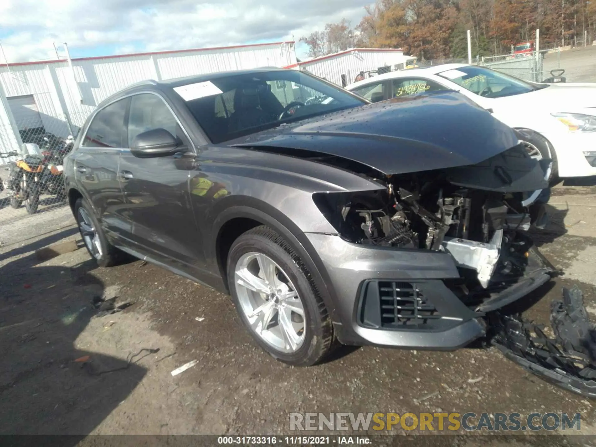 1 fotografías del automóvil dañado WA1AVAF19KD028512 AUDI Q8 2019