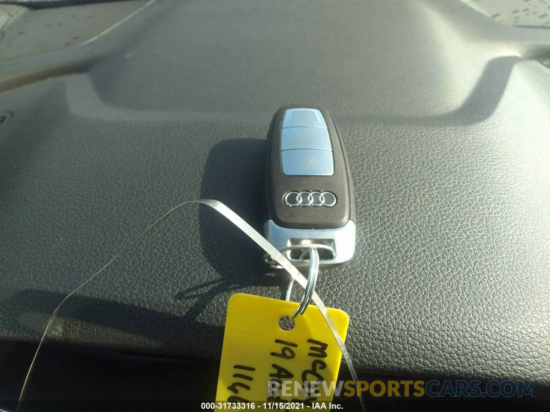 11 fotografías del automóvil dañado WA1AVAF19KD028512 AUDI Q8 2019