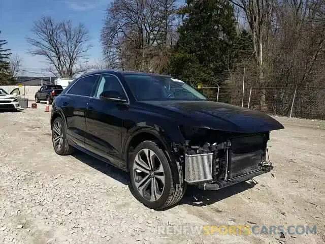 11 fotografías del automóvil dañado WA1BVAF11KD037936 AUDI Q8 2019