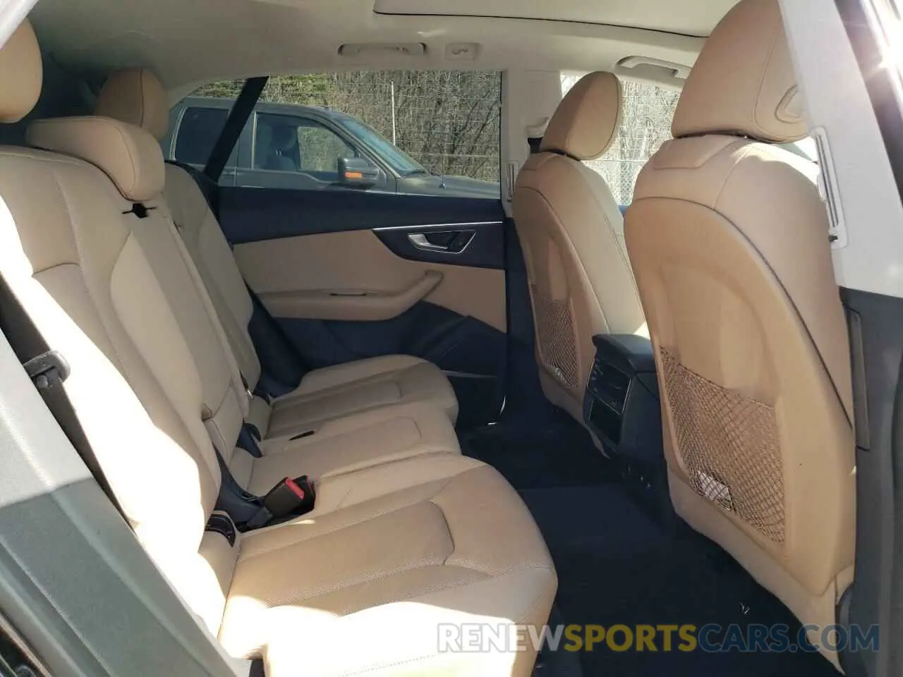 12 fotografías del automóvil dañado WA1BVAF11KD037936 AUDI Q8 2019