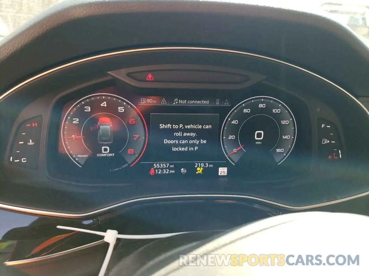 9 fotografías del automóvil dañado WA1BVAF11KD037936 AUDI Q8 2019