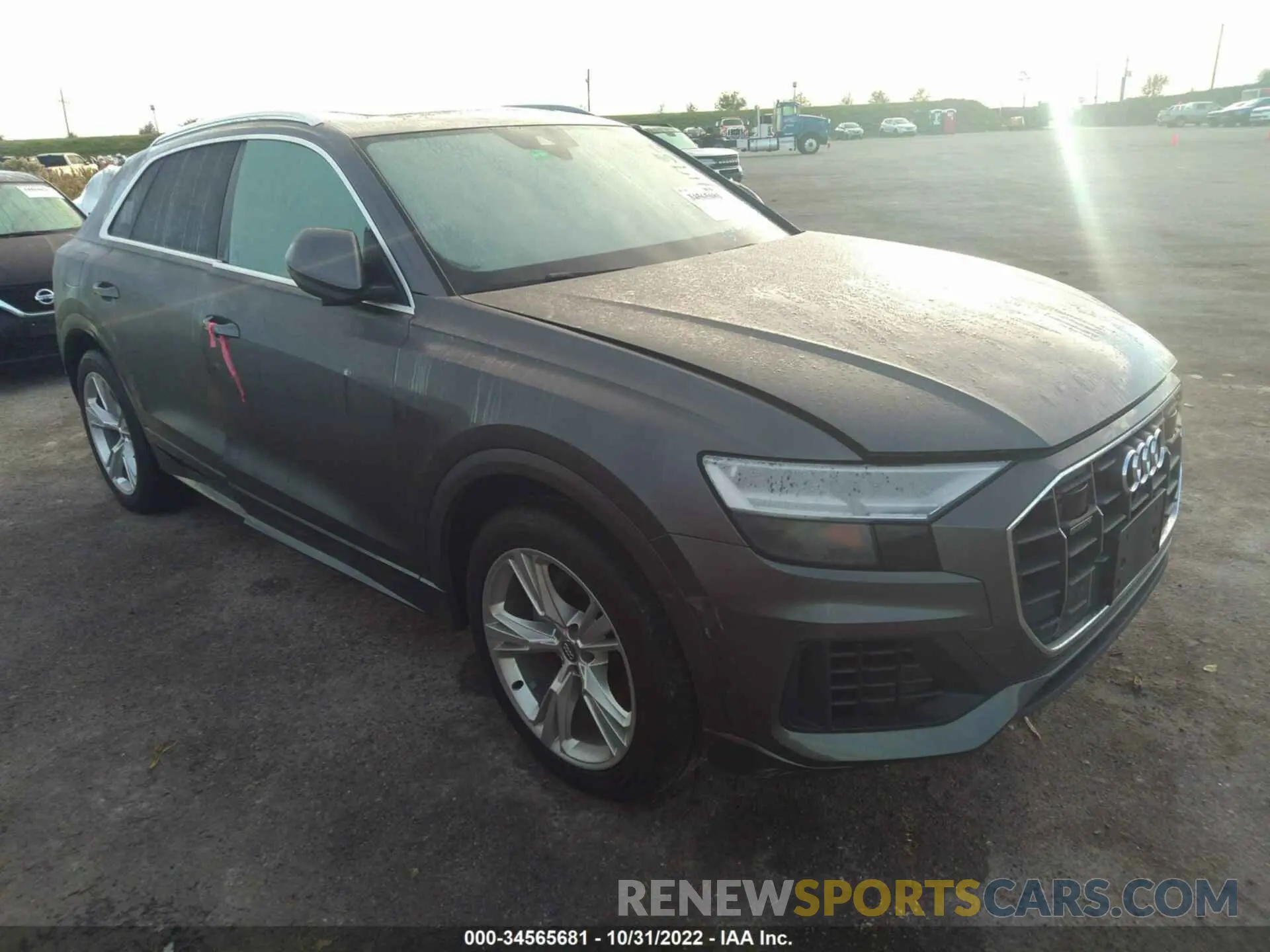 1 fotografías del automóvil dañado WA1BVAF11KD039198 AUDI Q8 2019