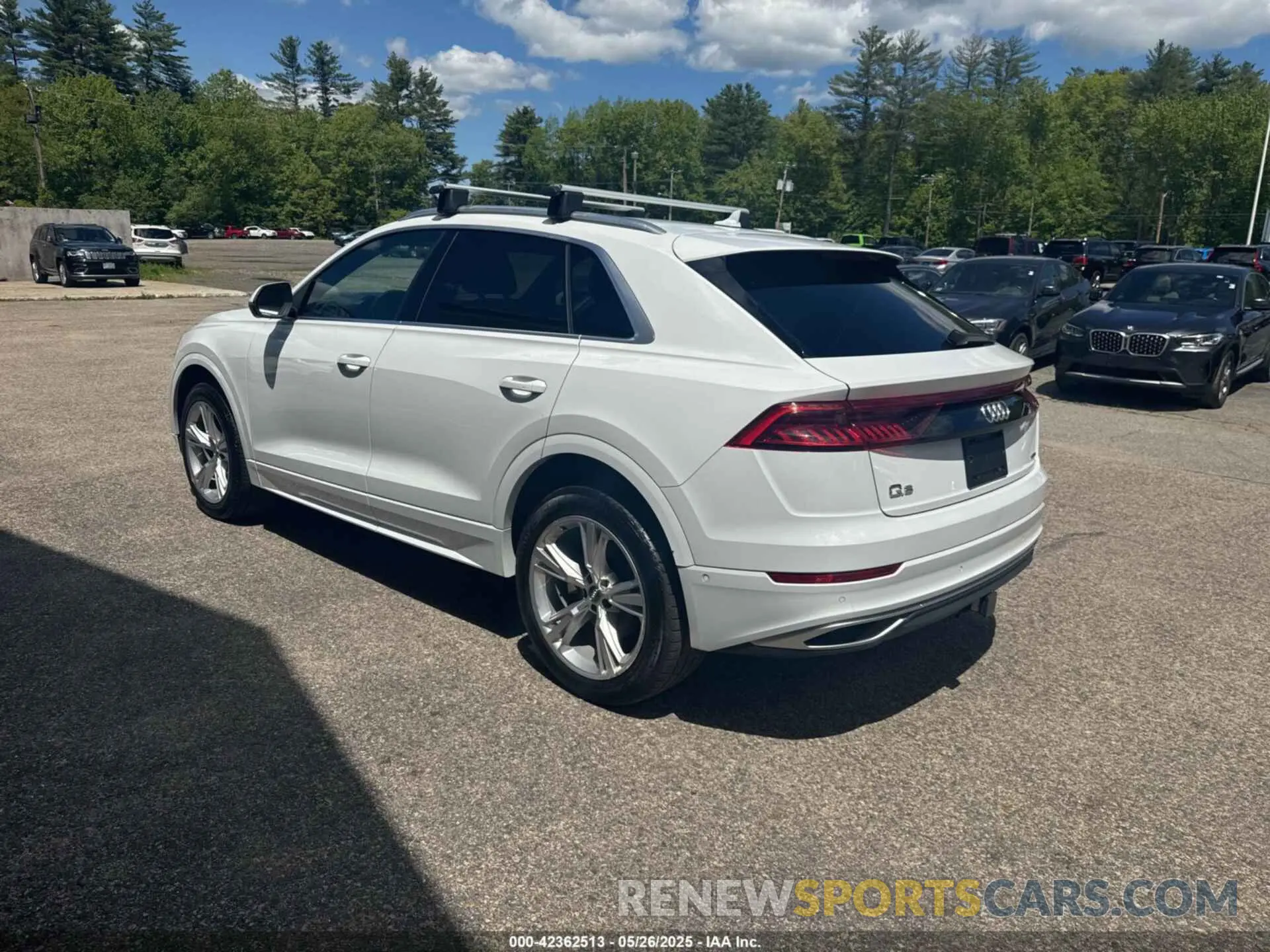 3 fotografías del automóvil dañado WA1BVAF15KD028897 AUDI Q8 2019