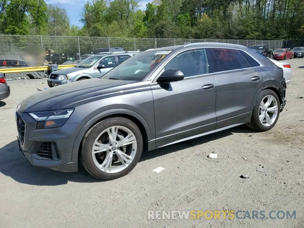 1 fotografías del automóvil dañado WA1BVAF19KD015893 AUDI Q8 2019
