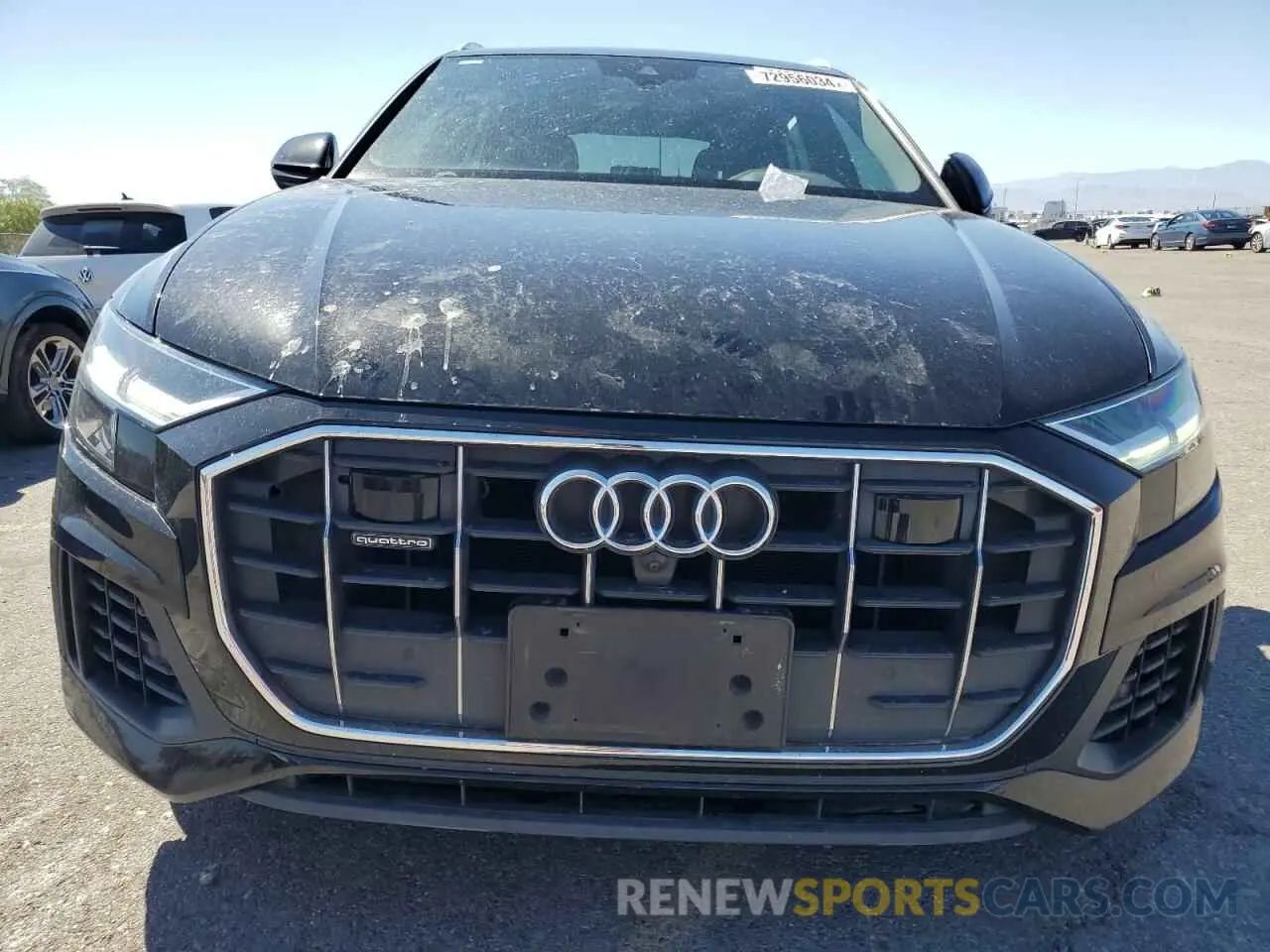 5 fotografías del automóvil dañado WA1BVAF19KD016154 AUDI Q8 2019