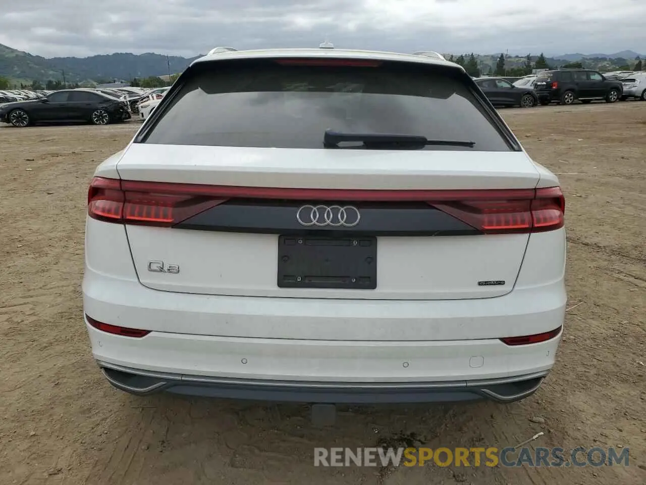 6 fotografías del automóvil dañado WA1CVAF14KD033769 AUDI Q8 2019