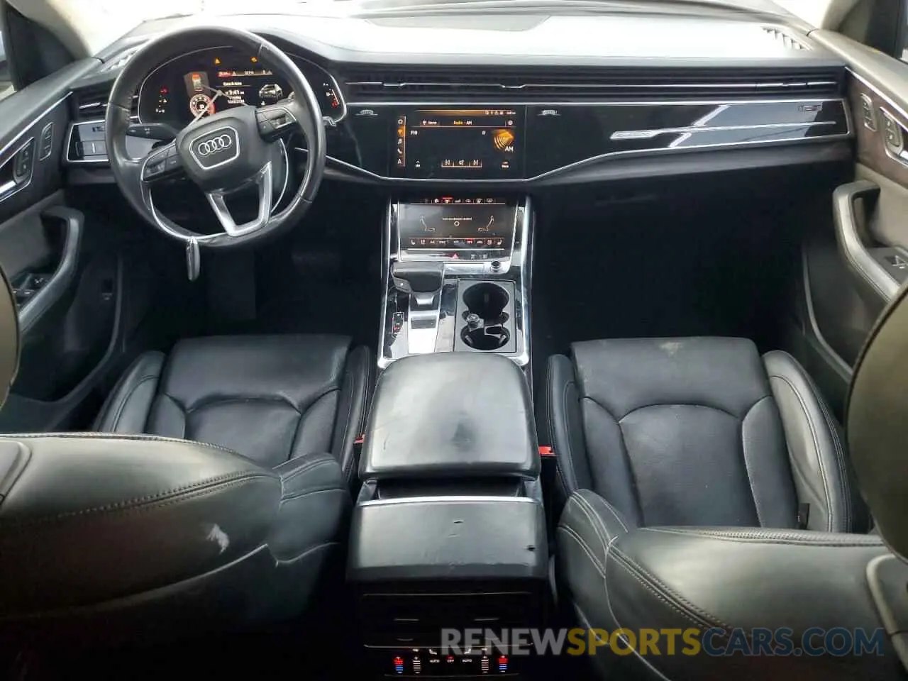 8 fotografías del automóvil dañado WA1CVAF16KD018075 AUDI Q8 2019