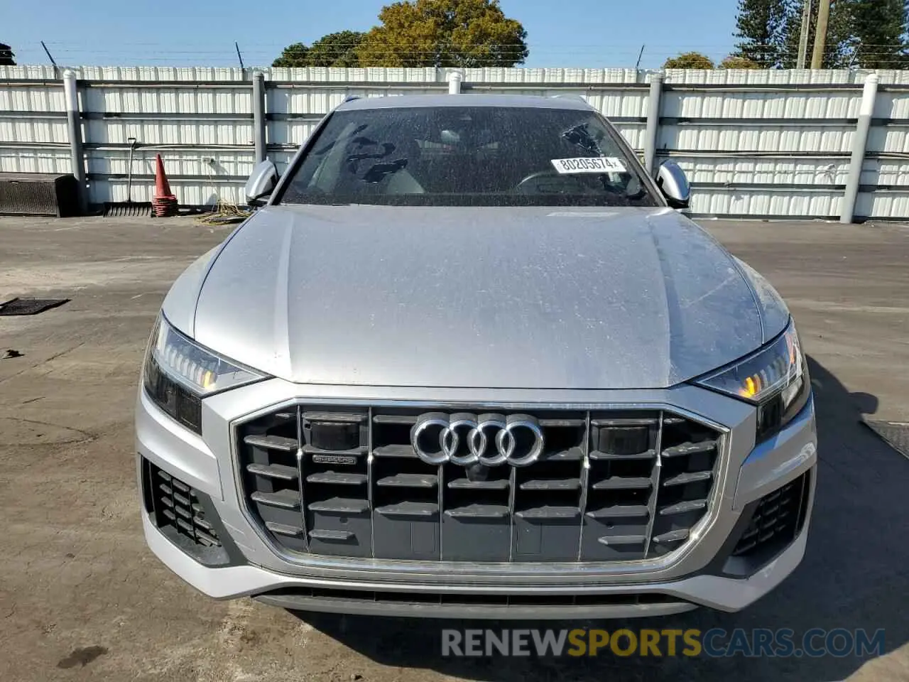5 fotografías del automóvil dañado WA1CVAF18KD031040 AUDI Q8 2019