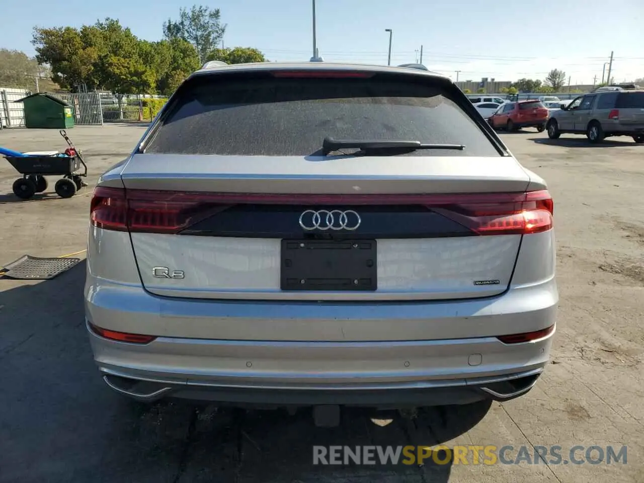 6 fotografías del automóvil dañado WA1CVAF18KD031040 AUDI Q8 2019