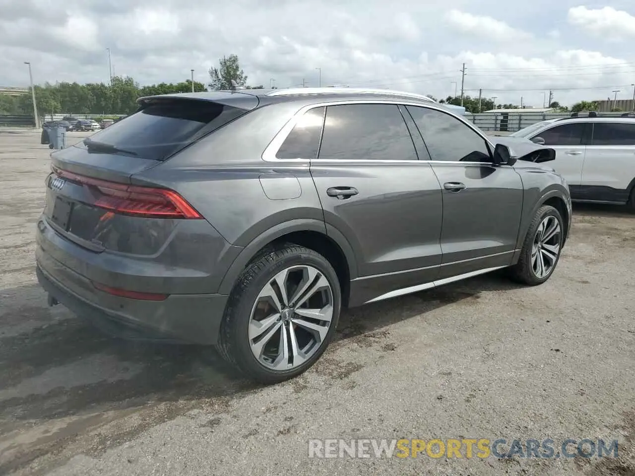 3 fotografías del automóvil dañado WA1CVAF19KD011315 AUDI Q8 2019