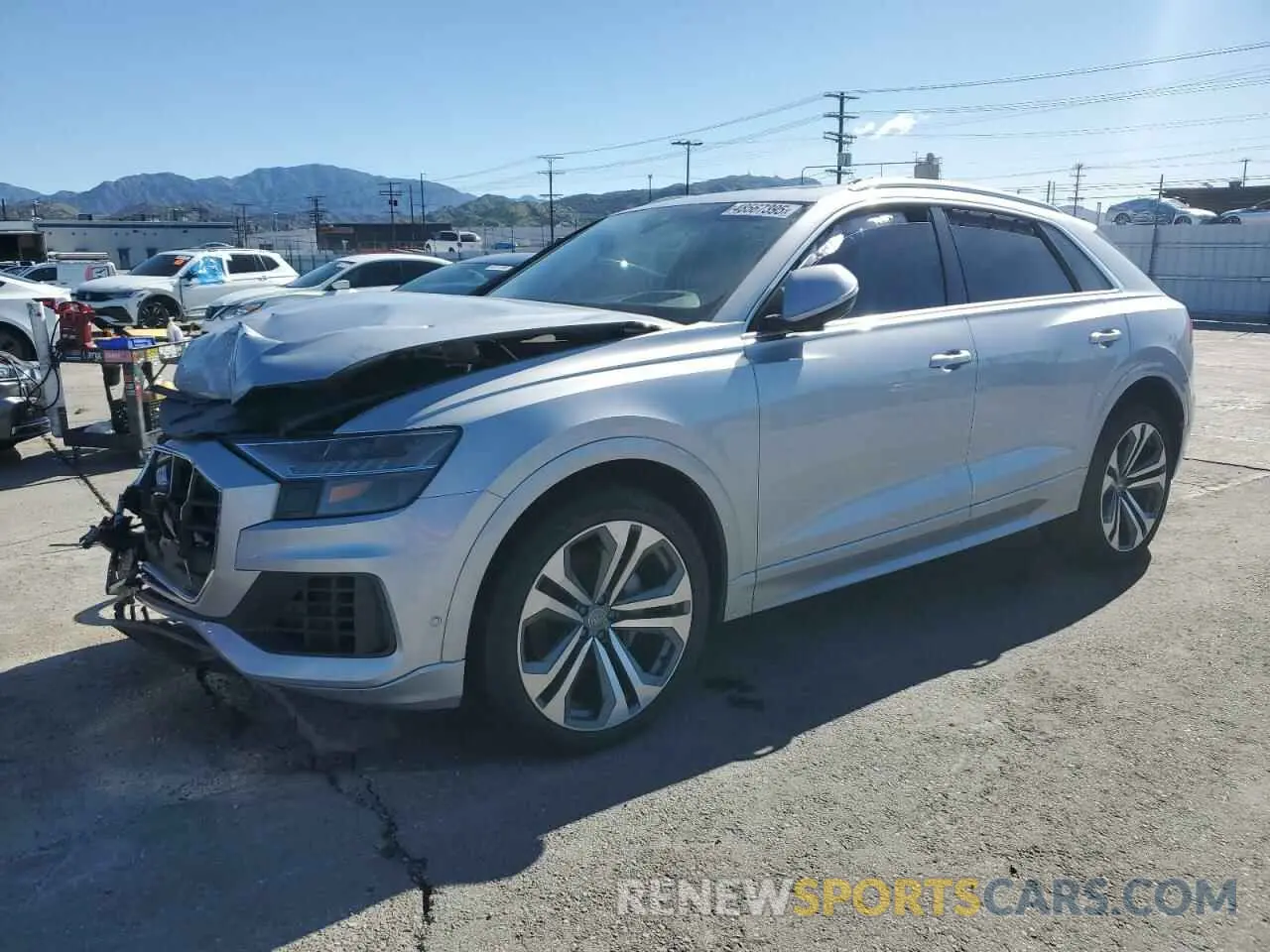 1 fotografías del automóvil dañado WA1CVAF1XKD026566 AUDI Q8 2019