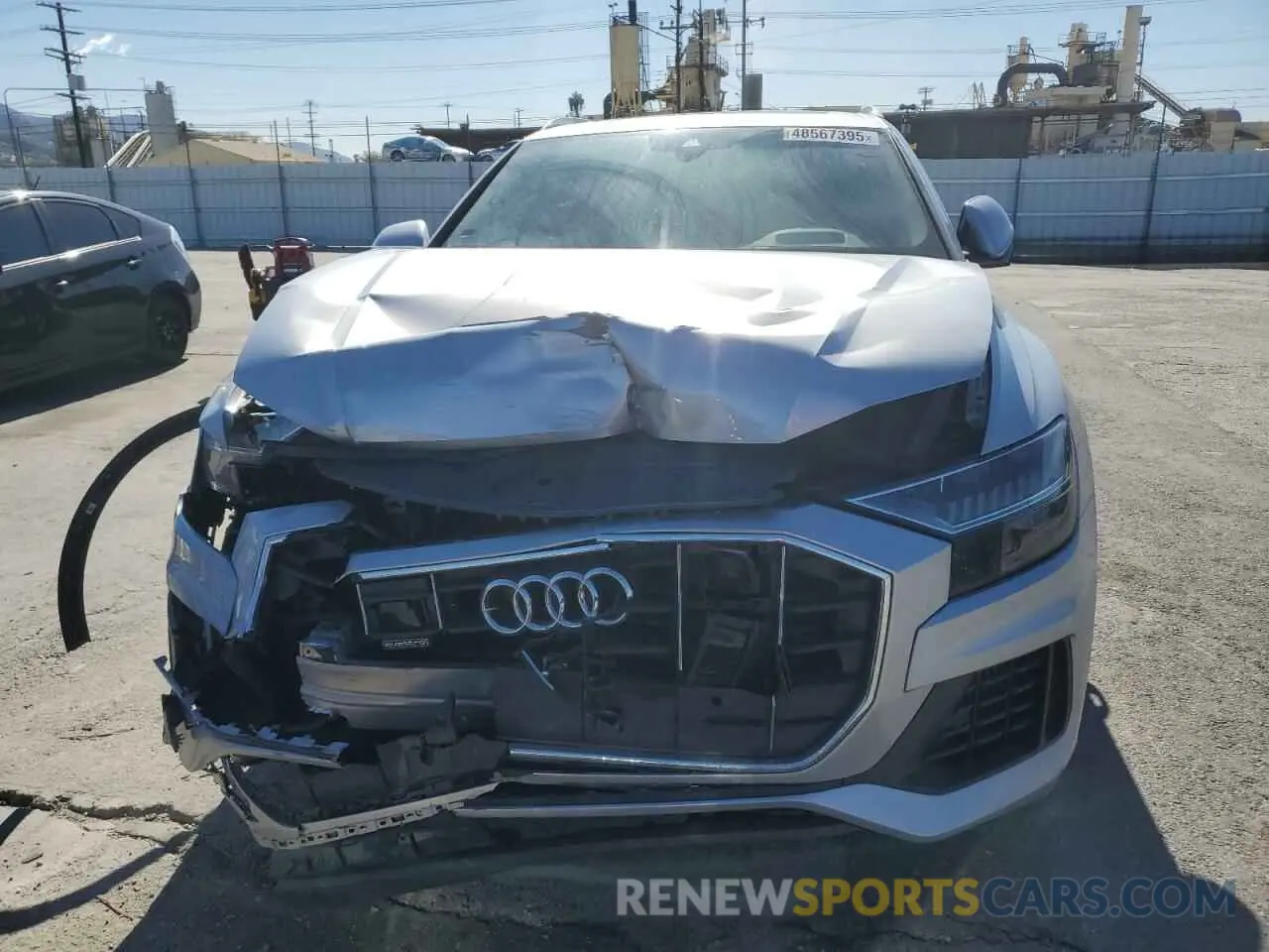 5 fotografías del automóvil dañado WA1CVAF1XKD026566 AUDI Q8 2019