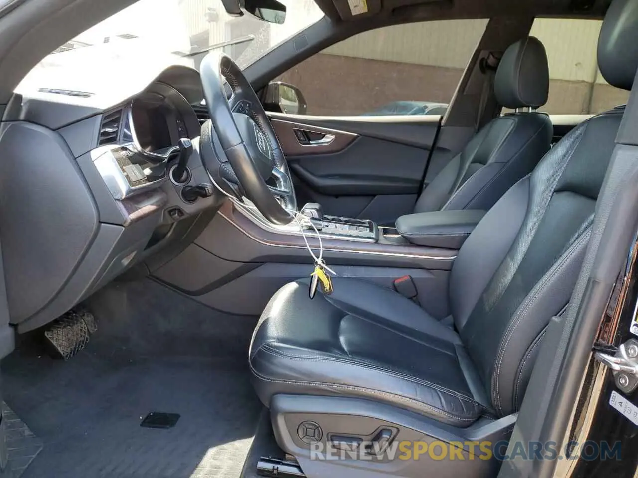 7 fotografías del automóvil dañado WA1EVAF10KD006691 AUDI Q8 2019