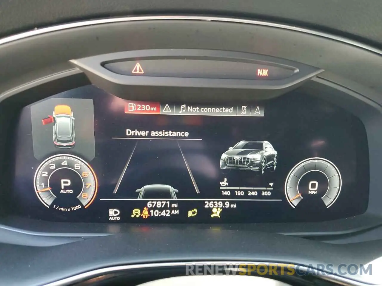 9 fotografías del automóvil dañado WA1EVAF10KD006691 AUDI Q8 2019