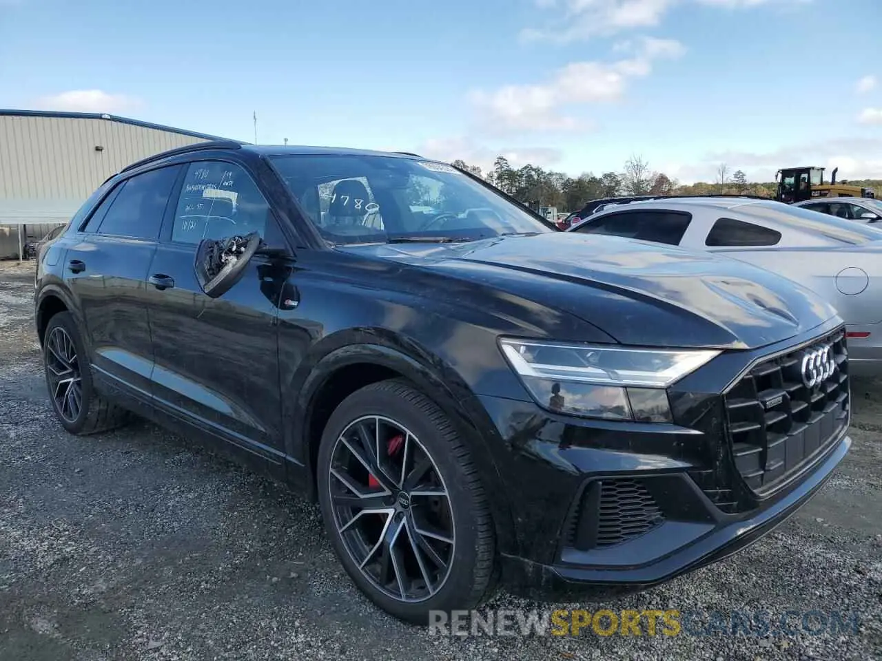 4 fotografías del automóvil dañado WA1EVAF12KD016865 AUDI Q8 2019