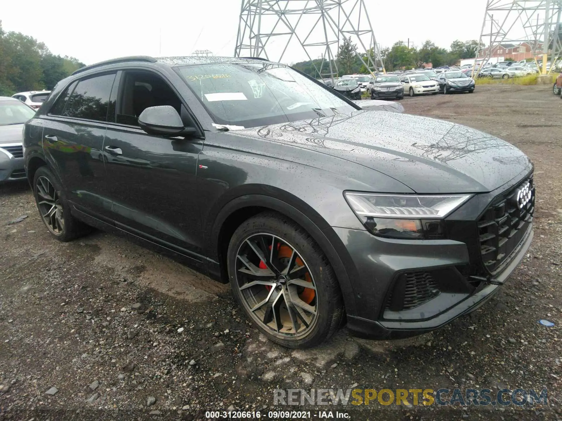 1 fotografías del automóvil dañado WA1EVAF12KD025565 AUDI Q8 2019