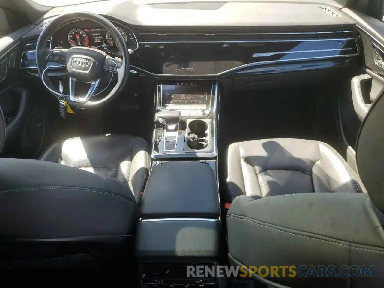 8 fotografías del automóvil dañado WA1EVAF13KD021055 AUDI Q8 2019