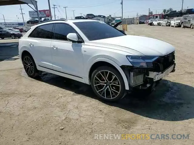 12 fotografías del automóvil dañado WA1EVAF17KD026744 AUDI Q8 2019