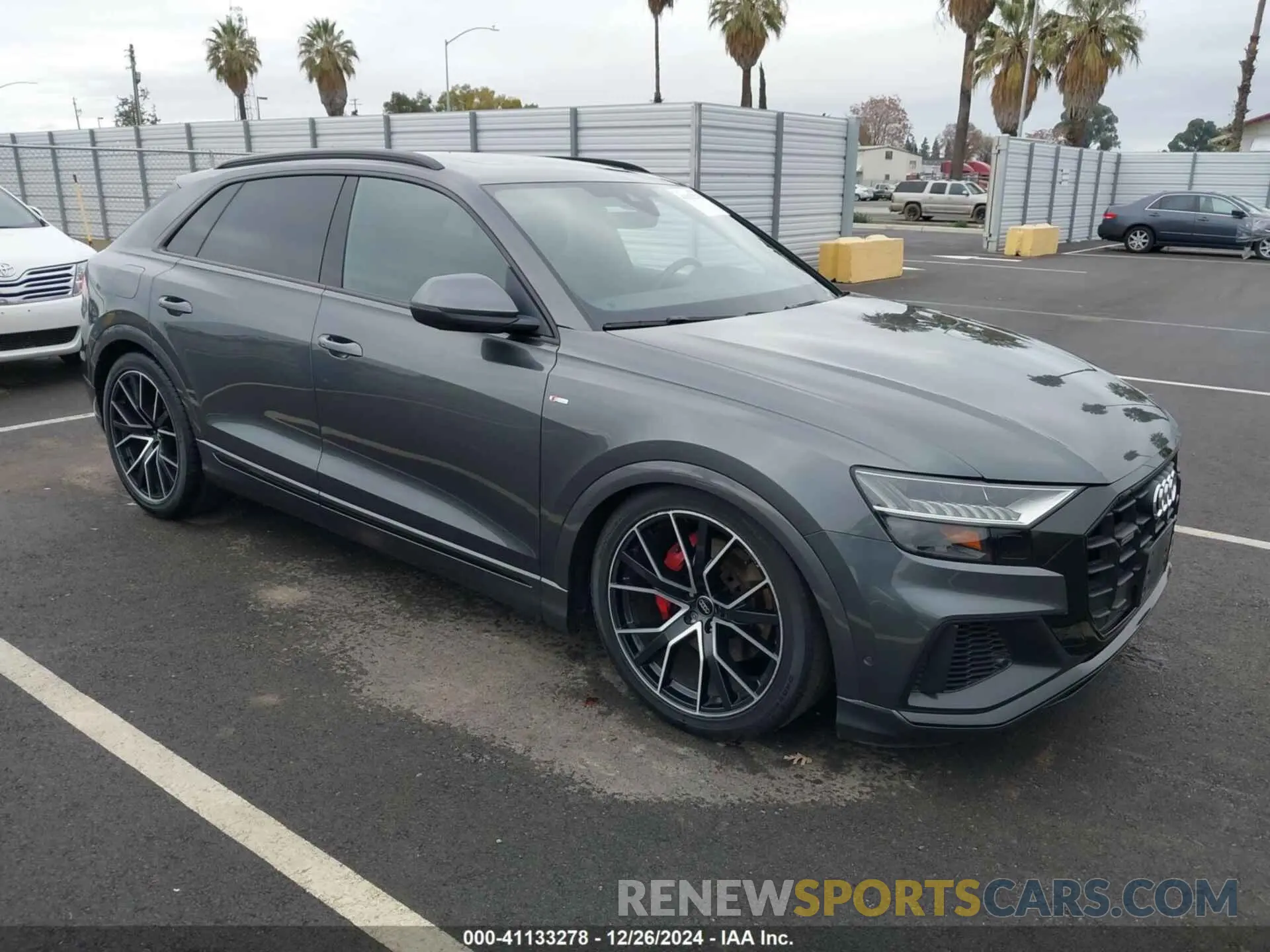 1 fotografías del automóvil dañado WA1EVAF17KD042362 AUDI Q8 2019