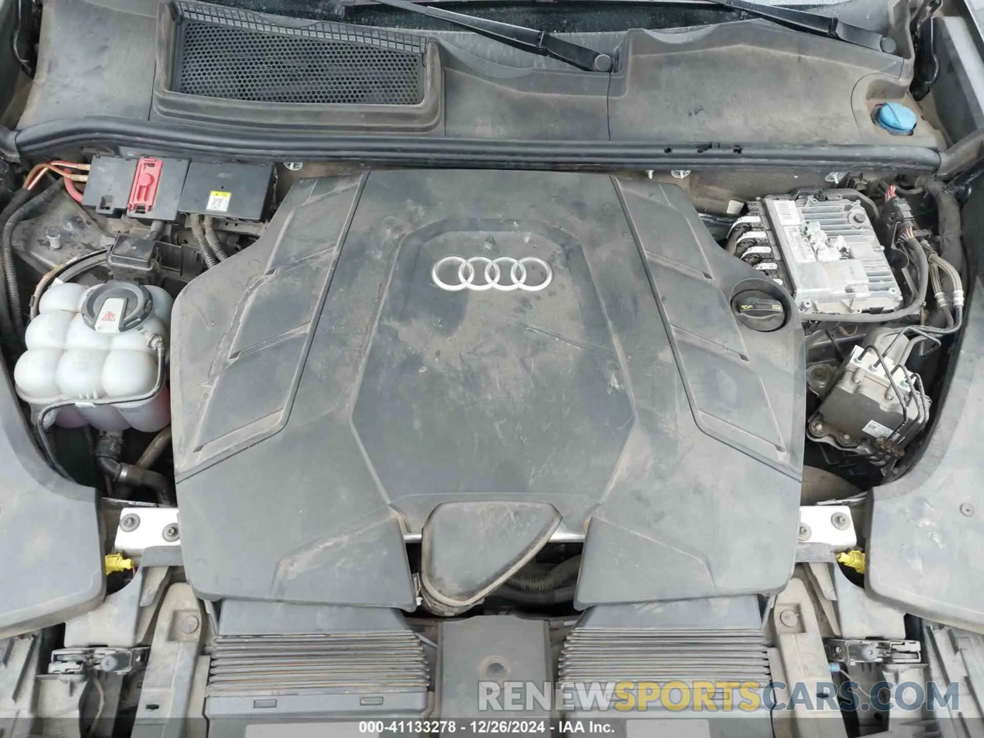 10 fotografías del automóvil dañado WA1EVAF17KD042362 AUDI Q8 2019