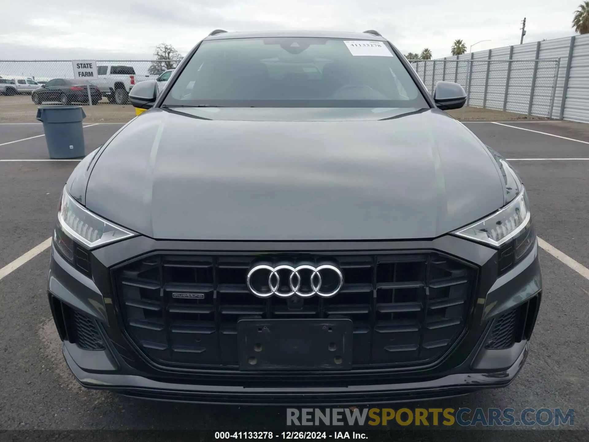 12 fotografías del automóvil dañado WA1EVAF17KD042362 AUDI Q8 2019